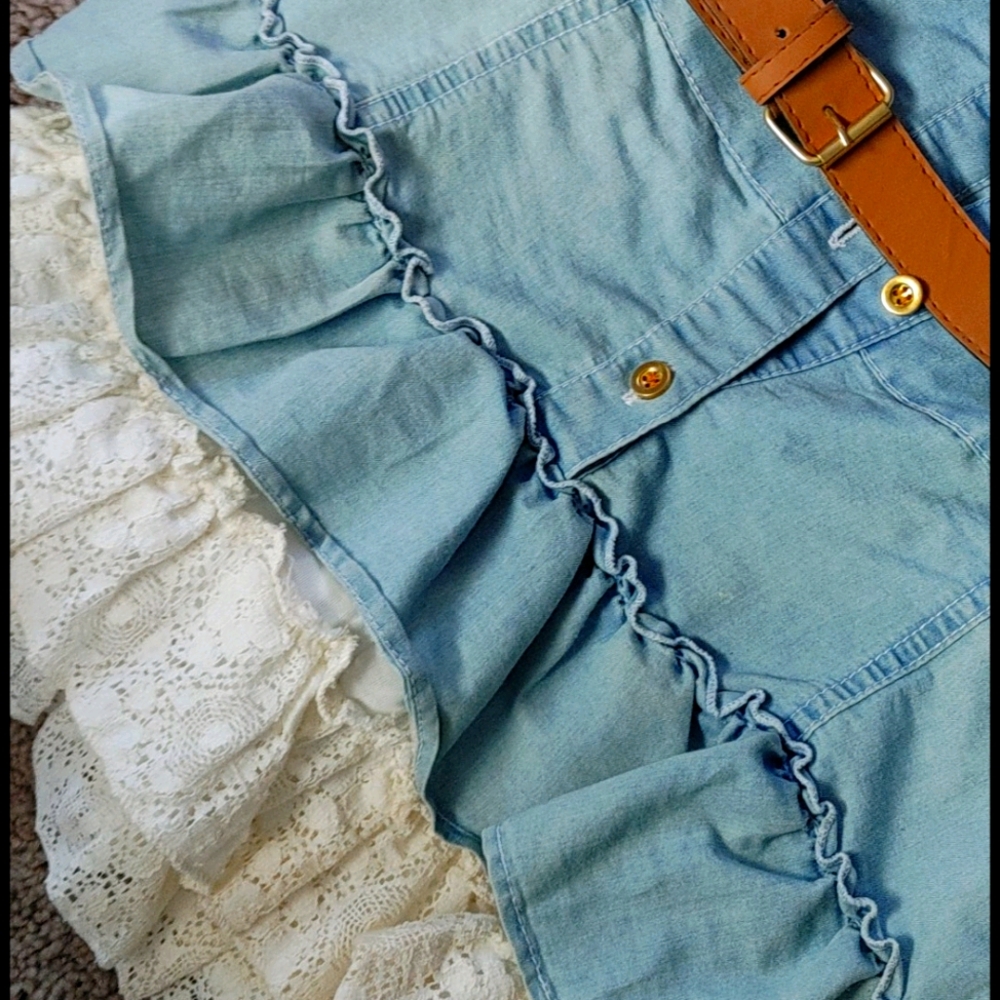 Girl's Button down - Picture 3 of 3